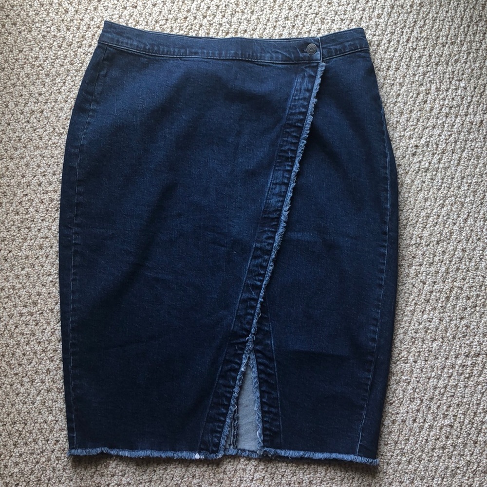 Madewell Jean skirt